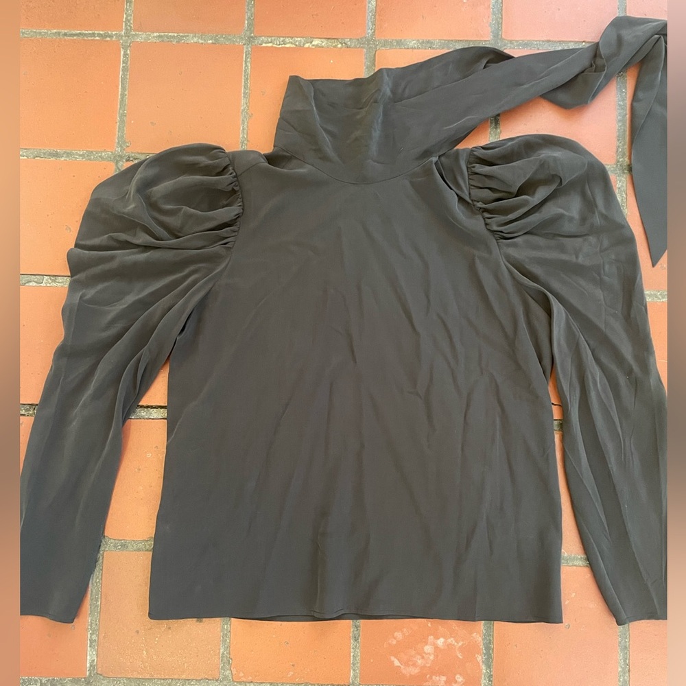 Marie Oliver Black Long Sleeve Top